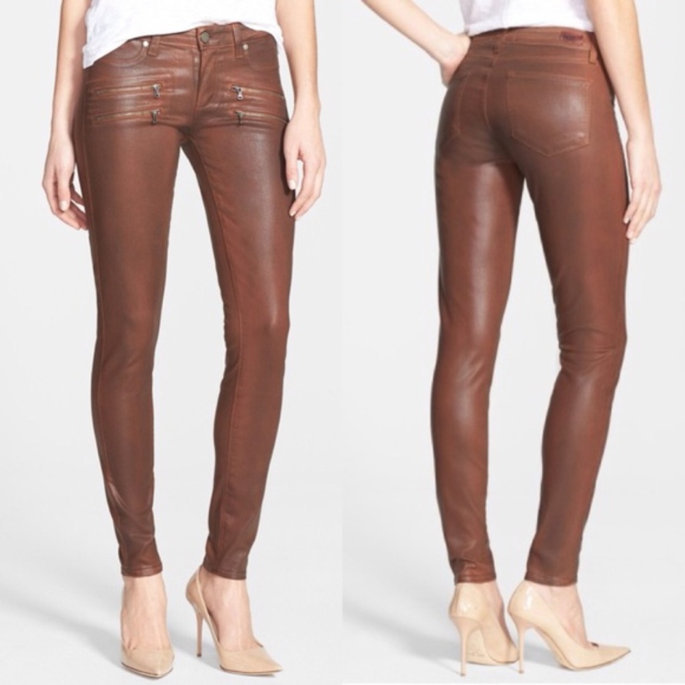 PAIGE EDGEMONT IN SADDLE W/ ZIPPERS SIZE 24